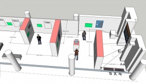 Room one, 3D design work