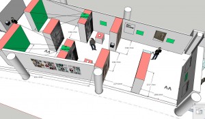 Room two, 3D design work